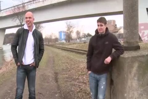 humongous rod Daddy Public Sex And Facial