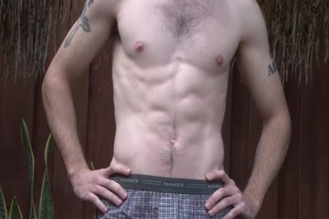 massive Hung 8 Inch Soldier Showing Off