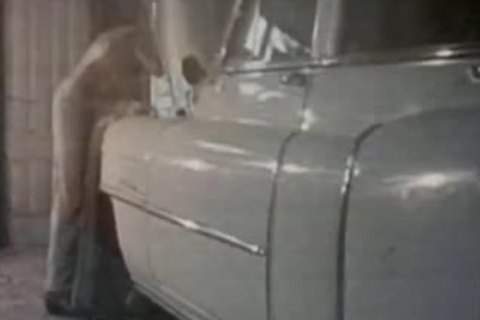 Vintage unprotected plowing In A Barn