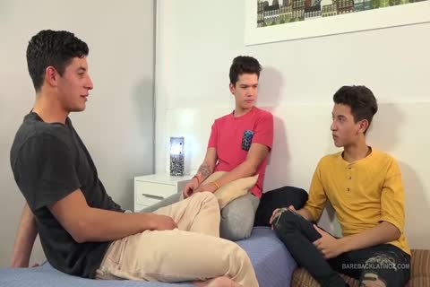 3 boys On A bed With Cedric, Nestor And Wilson