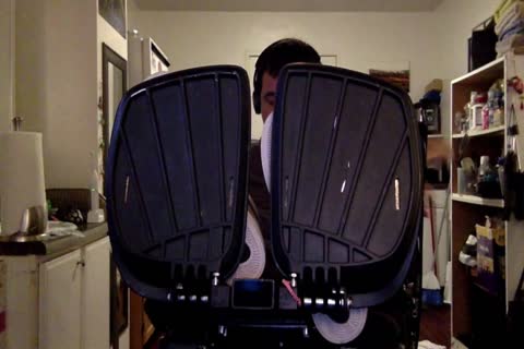 Stripping And Cumming In My Wheelchair
