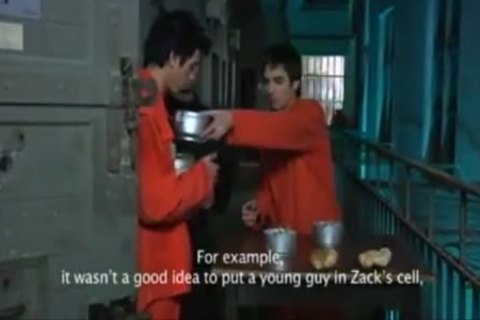 Latino Prison teen Becomes The Cell whore.