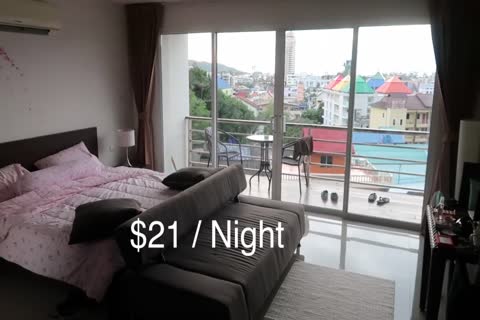 couple fucking In Airbnb. yummy View - Thailand