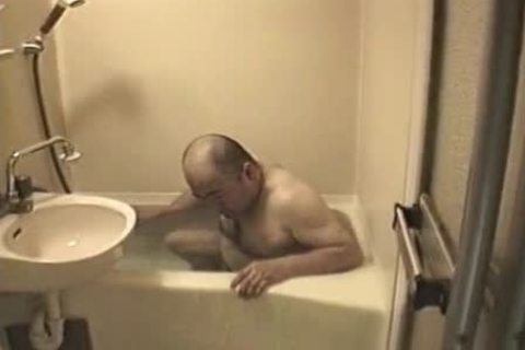 Japanese daddy With Some bondage And Sounding