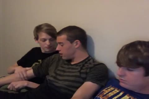 three pretty twinks jerk off And engulf Each Other On web camera