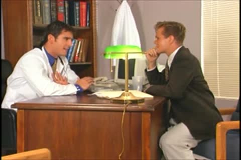 Doctor Gives A Friendly Massage