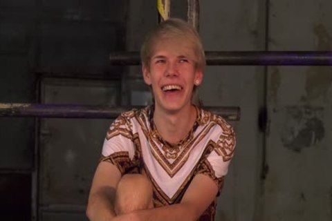 blond Skinny twink tied Up And Waxed By His taskmaster dom