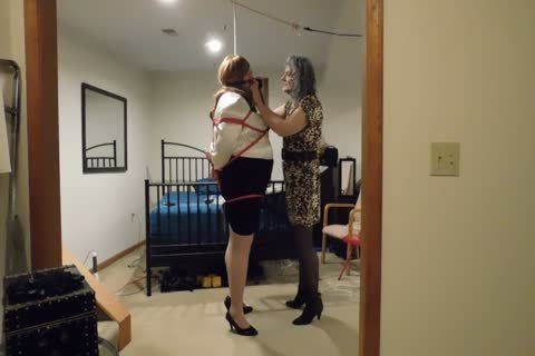 Ronni Cougar Binds & Gags Brianna Hart