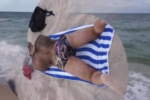 Sandy Feet & Furry Bottoms By MonsterCub