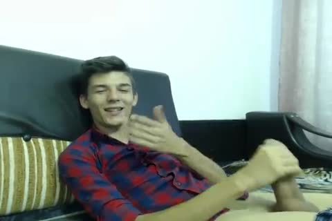 man Stroking His large schlong