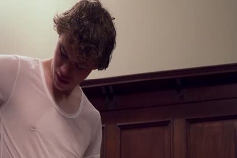 MormonBoyz - Burly Priest Fills A Missionary twinkâ€™s butthole With Girthy jock