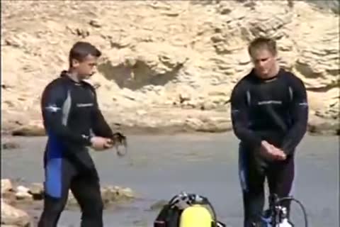 2 pretty mans On The Beach