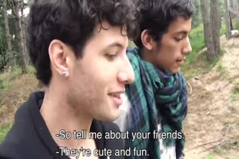 lovely Latino teen receives His chocolate hole Creampied By A Hung guy