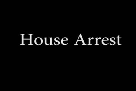 Spanked below abode Arrest