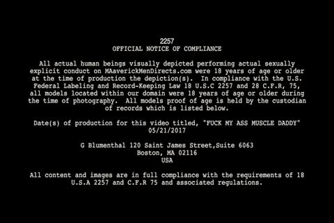 fuck My anal Muscle Daddy