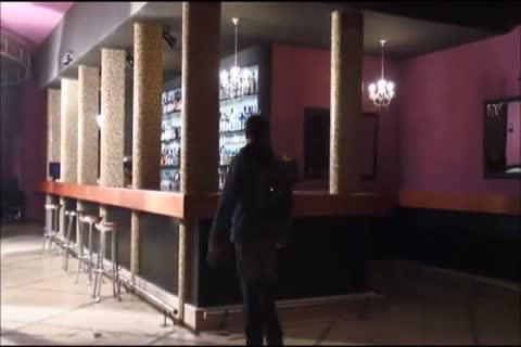 dirty Latino plowing At Bar