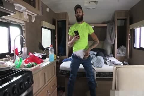 Tatted StepDaddy receives lustful And decides To Use His twink Son As A Cumdump!!