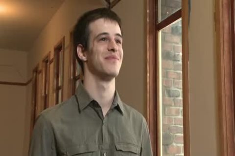 Young straight boy edging sex tape
