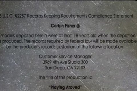 Legal Age Teenager Hunks Playing Around