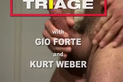 TRIAGE: Gio Forte & Kurt Weber: Muscle dude Dr. Patient Flip banging