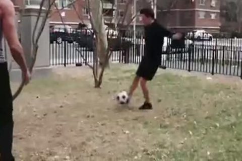 Nailed rough amongst athletic boyfriend