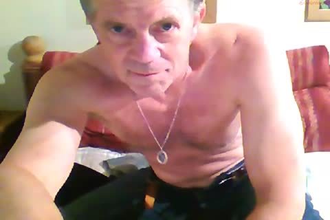 large Dicked daddy jerking off 012