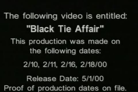 The darksome Tie Affair