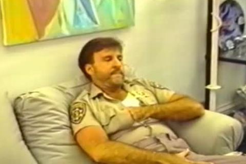 Two bushy shlong lovers have a fun One another's knobs