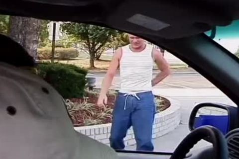 blond Horndog Hands Out oral's To group Of ebon guys