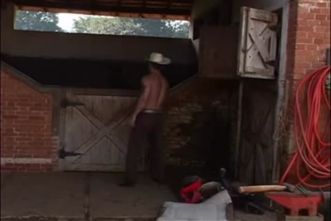 slim lad bonks meaty Cowboy