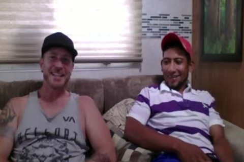 Straight Latino Construction Worker acquires First cook jerking From A chap (Martin two)