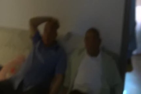 Chinese Oldman glad