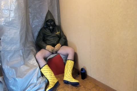 wanking In My Rubber And Oilskin