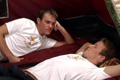 pretty Blond teens Steam Up The Tent