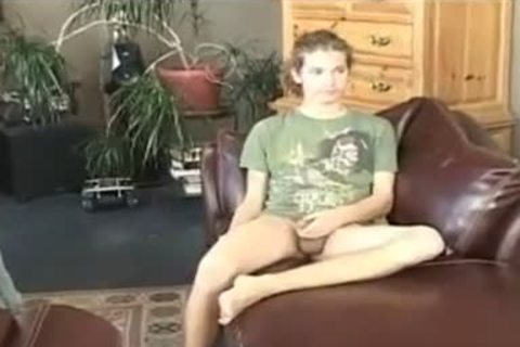 nice-looking Blond teen disrobe Jerking And spooge