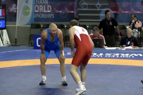 old guys Wrestling, Two filthy Daddies Go At It