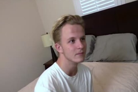 Blond teen Dominated And Barefucked By 2 studs