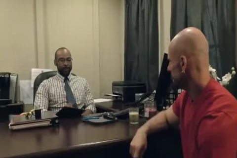 thick darksome Doctor pounds slutty White man