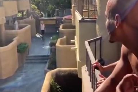 White teen hammered By dark large ramrods