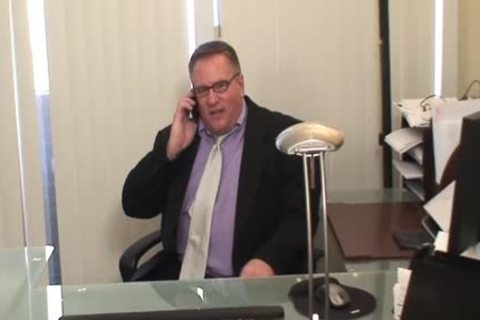 Daddy Jerks Off In A Suit