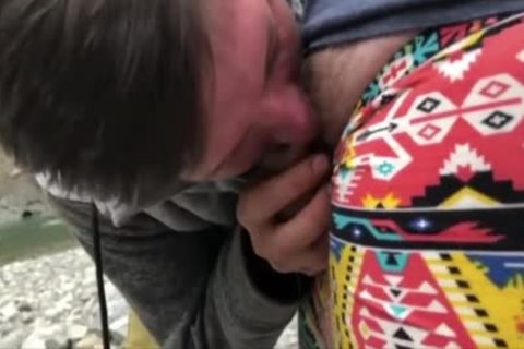 Public bareback Sextape