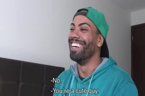 pumped up black Latino Gives A kinky oral job For specie