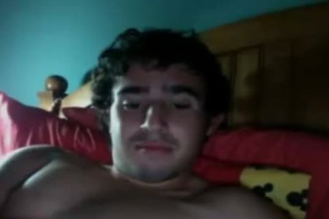 lustful young dude shoots A monstrous sperm Load After Masturbation