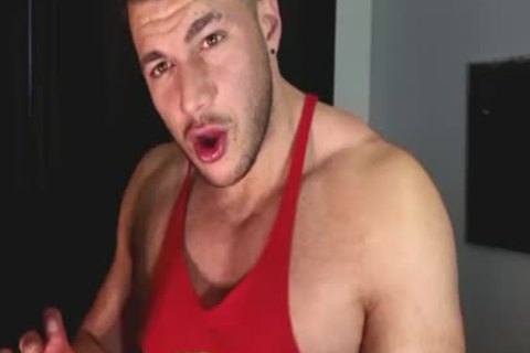 Verbal British Muscle Worship