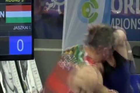 old Daddy Wrestling Hungary Vs South Africa