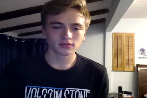 Blond teen Cums On sex dildo And Licks his sex cream - Chaturbate