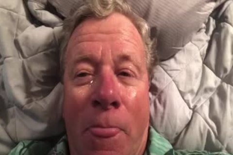 nice-looking big darksome ramrod throat nails Stewart Bowman