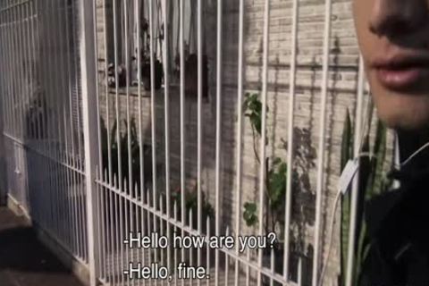 Straight Latino nails A Pervy Cameraman