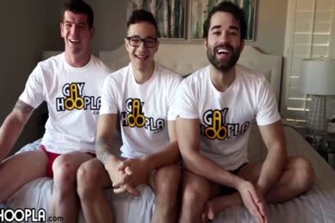 3Way Action betwixt The Hottest homo men On XVIDEOS