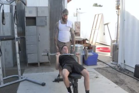 hairy Stepdad pokes charming lad